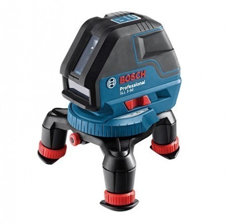 Линейный лазерный нивелир Bosch GLL 3-50 + держатель BM1 в L-Boxx
