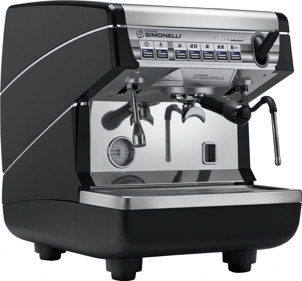 Кофемашина-автомат Nuova Simonelli Appia II 1Gr V 220V black
