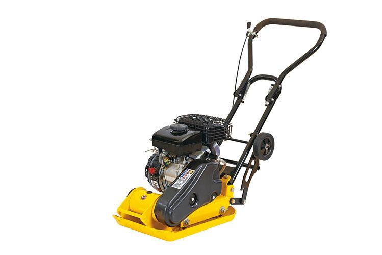 Виброплита TOR T-90 95 кг, 20кН Loncin бак, коврик, колесный комплект
